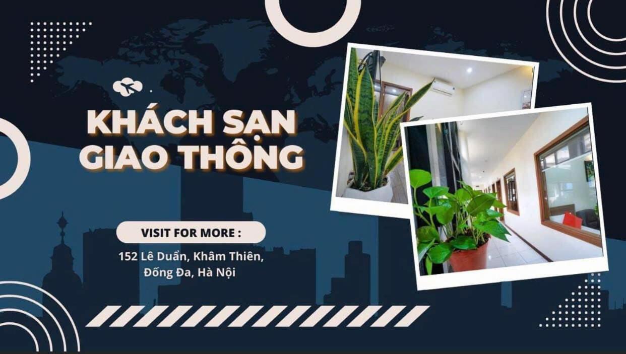Khach San Giao Thong Hotel Hanói Exterior foto